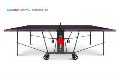 Стол теннисный Compact-2 LX  Всепогодный 6 black
